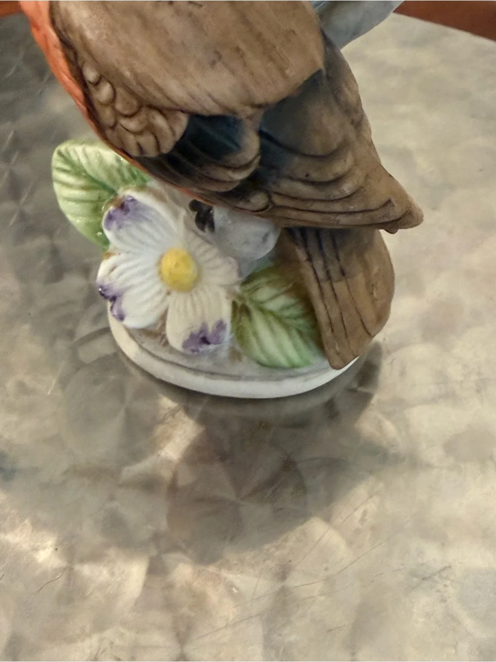Vintage porcelain Robin figure